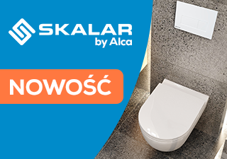 Nowy stelaż Skalar by Alca i przycisk sterujący: innowacyjność i funkcjonalność w jednym! 